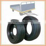 Good Quality 300*125 Solid Trailer Tires With Wheel Rims for Wholesale thumbnail-1