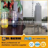 NEW TECH used engine oil recycling machine waste tyre oil distillation plant
