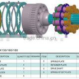 M5X130 series KAWASAKI hydraulic parts