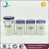 Ceramic Biscuit Tea Sugar and Coffe Food Storage Container Sets thumbnail-1