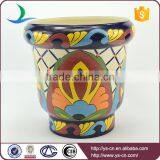 YSfp0001 Unique Flower Pot Hand Print Designs for Europe Market thumbnail-2