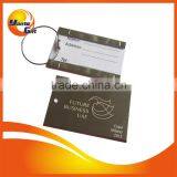 Custom Logo Laser Engrave Aluminum Business Card Luggage Tag thumbnail-1