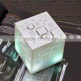 NEW Wholesale Magic Cube Mini Bluetooth Speaker Q Plus Portable Subwoofer Speaker Music Player With FM Radio thumbnail-2