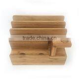 OEM Mobile Phone Stand,multi-function Bamboo Bracket Wholesale thumbnail-4