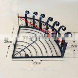 Hanging Iron Flower Display Stand Basket Corner Storage Racks Bathroom Storage Racks thumbnail-3