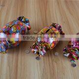 Ceramic Colorful Flower Pattern Candy Shape Coin Bank for Children's Gift thumbnail-1