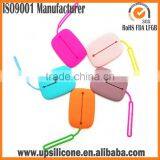 Wholesale the Newest Fashion Cheap Silicone Bag for Key and Card Silicone Key Pouch thumbnail-2