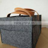 China Suppliers Factory Felt Baby Diaper Caddy Nursery Storage Bag for Diapers thumbnail-4