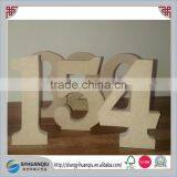 FREE STANDING WOODEN NUMBERS Large 15 Cm, Wooden Letter, Numbers