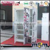 Flower Painting Godrej Almirah Metal Clothes Cabinet Design thumbnail-4