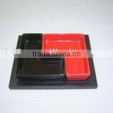 L Shped Glazed Custom Ceramic Snack Tray thumbnail-1