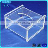 KM-SP52 Clear Acrylic Tissue Box Holder Plexiglass Jewelry Display Box thumbnail-4