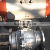 Stainless Steel Valve Pneumatic Flange Ball Valve ,valve thumbnail-4