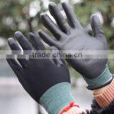 NMSAFETY Touch Screen Use 18g PU With CE Labor Gloves thumbnail-1