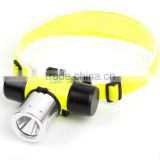 waterproof T6 diving headlamp light 10w LED headlights diving flashlight charging
