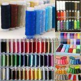 100% Spun Polyester Sewing Thread the Size and Color of Which Can be Customized