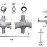 Q235 Highly Damage Resistant Galvanized Steel Cuplock Scaffold Bottom Cup thumbnail-1