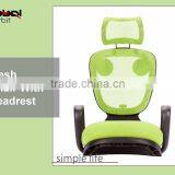Mobile Chair With Wheels, Ergonomic Waiting Room Swivel Office Chairs thumbnail-3