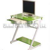 Beautiful Wooden Modern Glass Computer Desk thumbnail-4