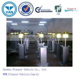 best selling stainless steel Automatic rising bollards electric bollards with LED light