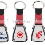 Custom Logo Mini Aircraft Buckle Seatbelt Keychain for Star Alliance Airlines Corporate Gift & Merchandise thumbnail-2