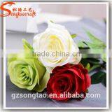 Factory Price Wholsale China Artificial Flower Decor Wedding Artificial Chinese Rose Flower Fake Decoration Flower thumbnail-5