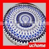 UCHOME New Design Printed Tassel Round Beach Towel thumbnail-6