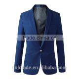 2016 Fasion Style 100% Cotton Fabric Causal Occsaion Men's Blazer thumbnail-1