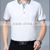 Chinese Clothing Manufacturers 200g Sport Polo Shirt 100% Cotton for Men thumbnail-3