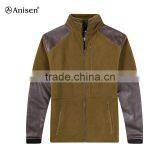 China Factory Wholesale Men Cheap Polar Fleece 100% Polyester Jacket Winter Coat thumbnail-1