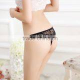 Stock New Cute Metal Ring Thongs Women Sey Lace Briefs Seamless Panties Thongs G-string Lingerie Underwear Bragas Mujer Knickers thumbnail-3