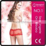 2016 Sunspice Hot Sale Ladies' Sexy Fancy Panty Thong Transparent Underwear thumbnail-2
