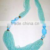 Hand Made Plastic Bead Necklaces thumbnail-1