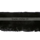 Top Quality Real Fur Collar Embossed Fabric Heavy Padding Casual Jacket For Man thumbnail-6