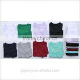 2017 New Models Kids Pajamas Set Custom Logo Night Shirts In Plain Colour thumbnail-5