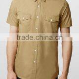 Wholesale Mens Shirt Short Sleeve Shirt With Pocket Latest Design Shirt thumbnail-4