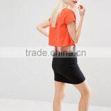 China Garment Factories 100% Cotton Women t Shirt Silk Screen Print thumbnail-2