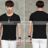 Wholesale Custom Printed Fashion T Shirts for Men Korean Men Shirts With High Quality OEM Brand From Guangzhou Manufacturer thumbnail-4