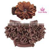 Baby Lace Bloomer Infant Diaper Cover Toddler Clothing Newborn Lace Diaper Cover Underwear Clothes WIth Lace LBS5052509 thumbnail-3