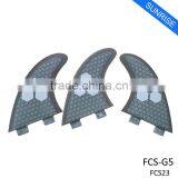 Surfing Quilhas Blue Fiberglass Fin G5 Fiber Fin Surfboard Barbatanas de Surf thumbnail-5