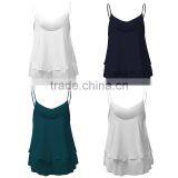 Chiffon Camisole2017 Women Different Size for Choice & off Shoulder Printed Geometric More Colors for Choice Sold By PC thumbnail-1