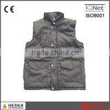 Custom Mens Quilted Work Wear Bodywarmer Tactical Uniform Vest thumbnail-1