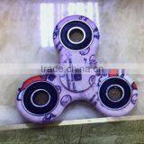 Camouflage Hand Spinner Triangle Finger Gyro Finger Toy Decompression Creative EDC Toys Colorful Spiral thumbnail-3