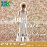 2016 Fashion Lace Fabric Width 120cm 3 Color Can Choose High-grade Embroidery s, Hollow Water-soluble Fabric 2016 Fashion4026 thumbnail-1