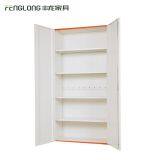 Knock Down Structure Steel/metal Swing 2 Door Filing Cabinet With 4 Shelves Inside thumbnail-4