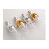 Church Lighting 3000K LED Candle Bulbs Light , 3W LED Replacement Bulb