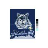 100% POLYESTER WOLF DESIGN MINK BLANKET