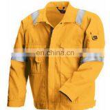 OEM New Style 100%cotton Mens Fire Retardant Work Jacket for Industrial thumbnail-3