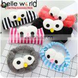 High Quality Big Eyes Headband Makeup Plush Headband Wholesale thumbnail-2