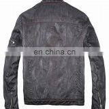 2015 New Model Designer Genuine Leather Jacket thumbnail-2